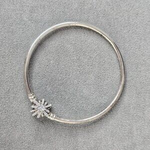 Pandora Sterling Silver Fireworks "The Best Is Yet To Come" Bracelet 6.5" J-19